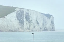 View from the Ferry: White Cliffs of Dover