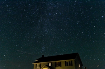 Night sky viewed from our inn on Prince Edward Island, Canada.