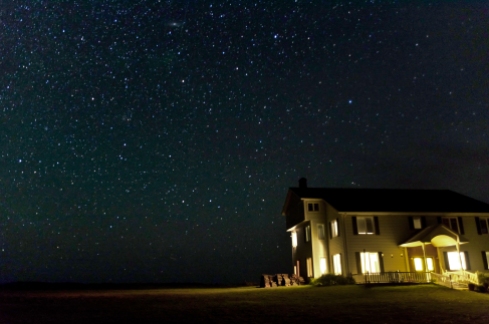 Night sky viewed from our inn on Prince Edward Island, Canada.